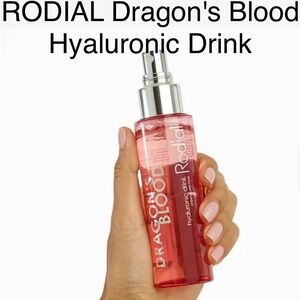 RODIAL Dragon's Blood Hyaluronic Drink Use as primer, setting spray or refresher